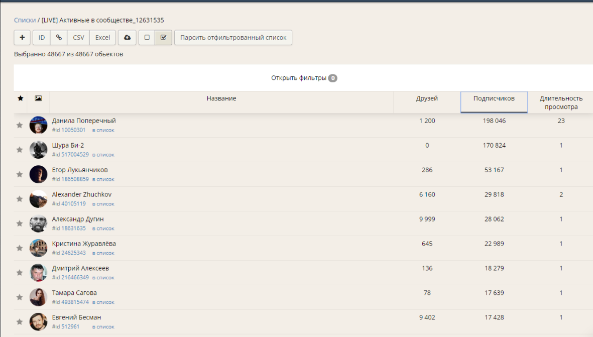 Как найти клиентов среди зрителей прямых эфиров