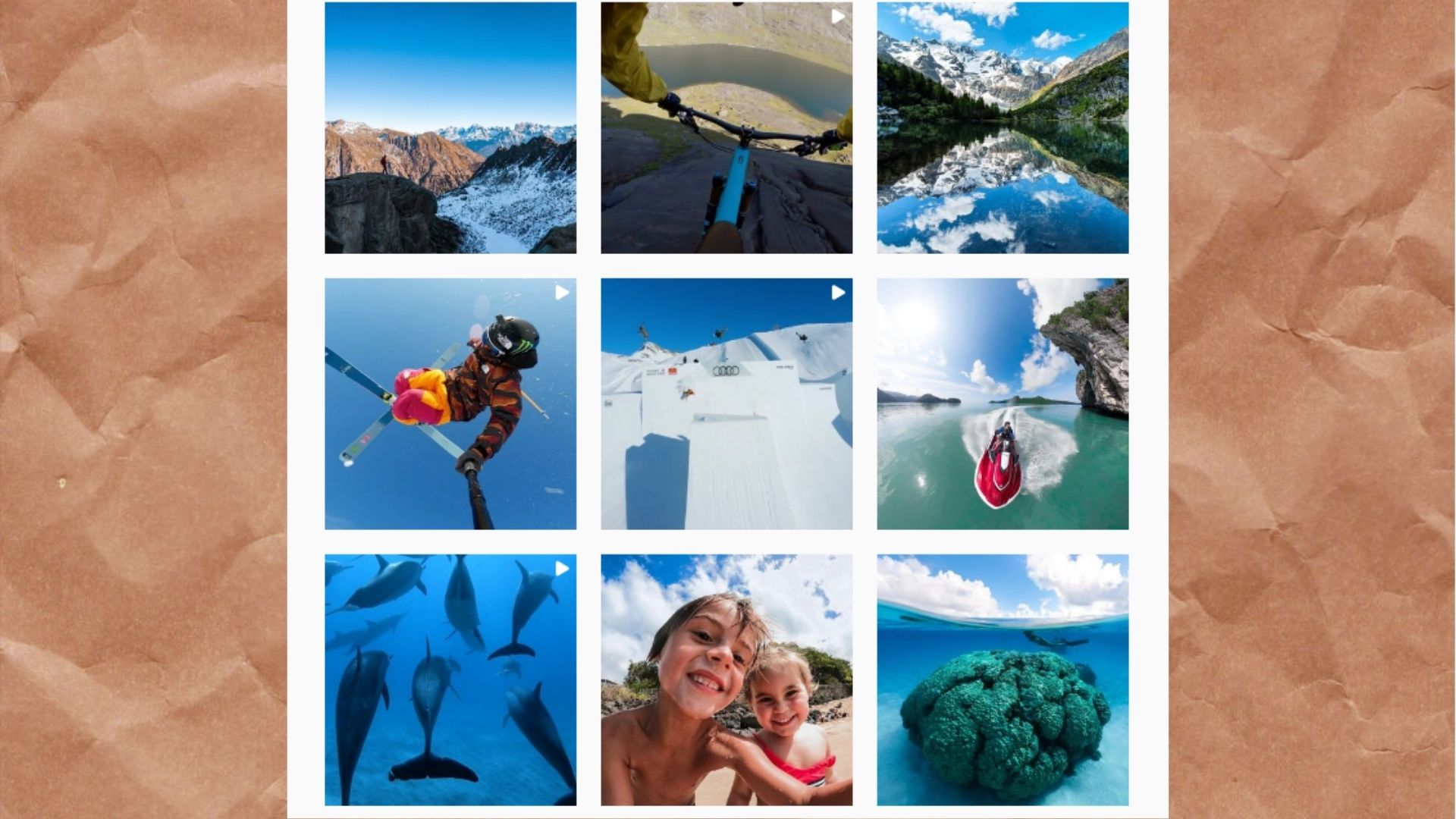 Подводный мир, горы, скалы – малая часть бесплатной рекламы GoPro, ведь ее творят сами покупатели