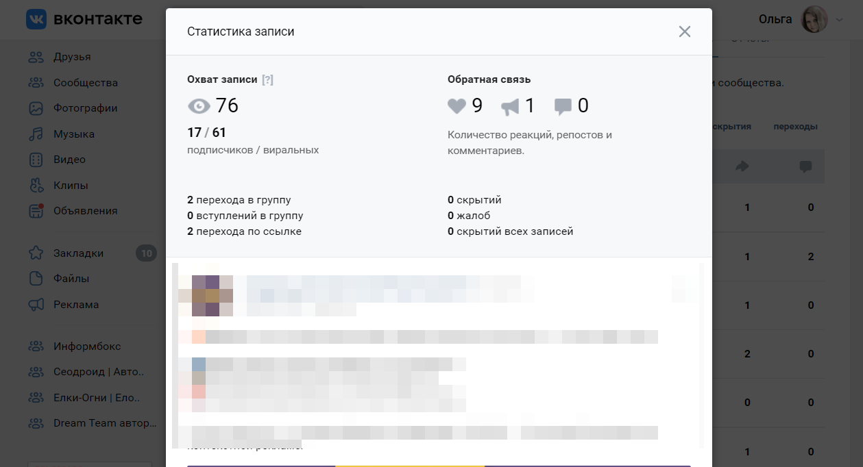 16 podrobnaya statistika zapisi vo vkontakte