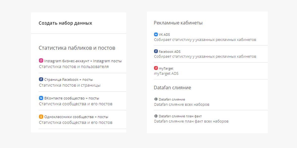 Инструменты и соцсети для создания отчета