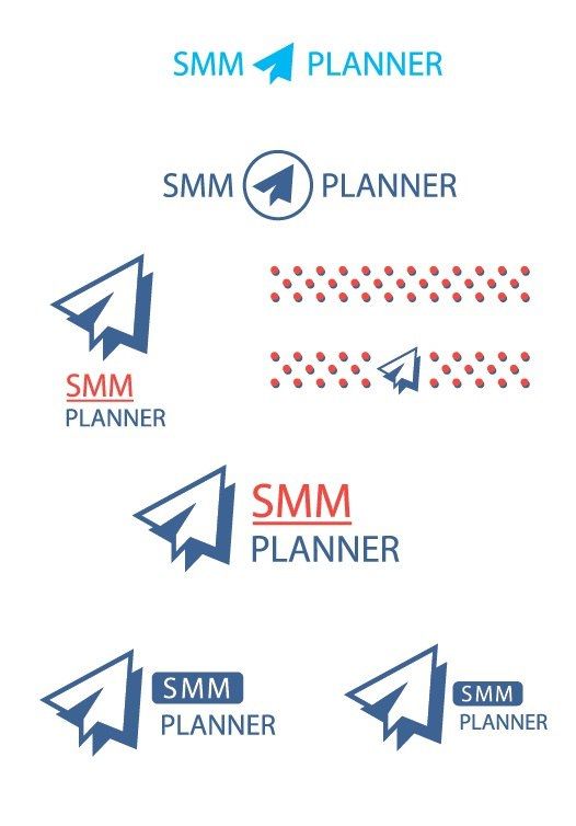 эволюция логотипа SMMplaner в 2015