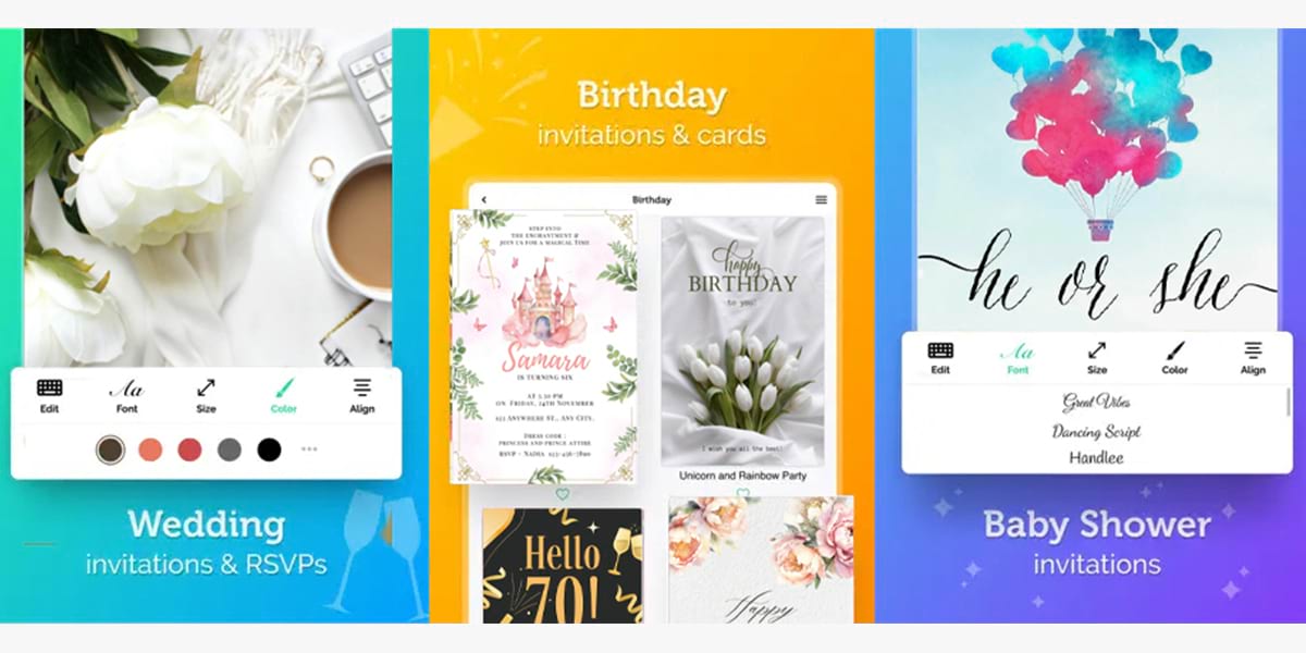 Invitation Maker- Card Creator