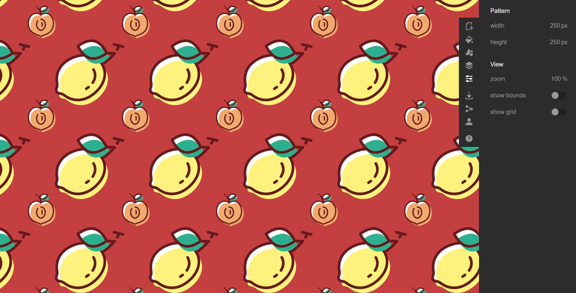 Пример сочного паттерна с Patterninja