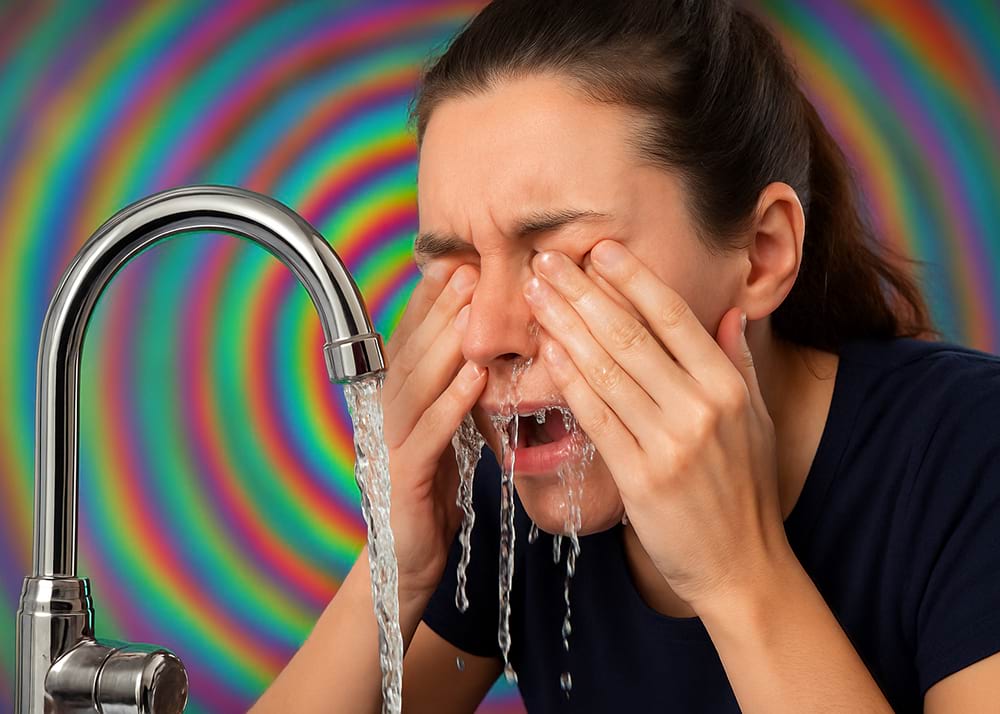 Просто обычное желание промыть глаза после того, как полистал ленты в соцсетях