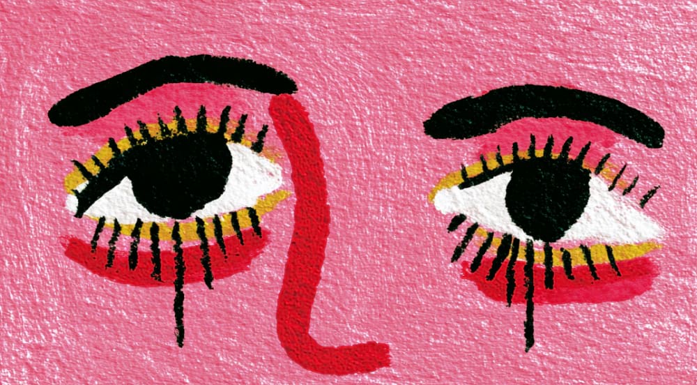 Моргните, если пришлось сразу перевести взгляд на картинку :)