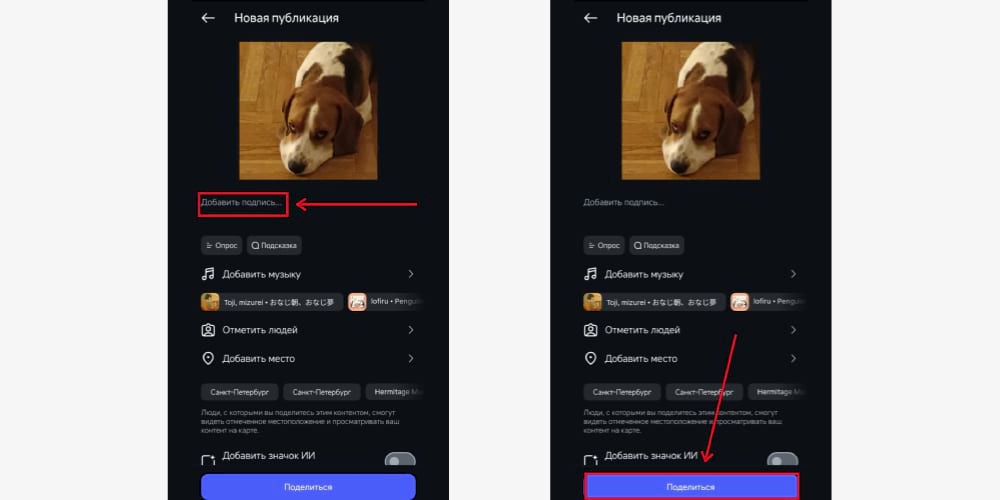Предпросмотр публикации в Инстаграме*