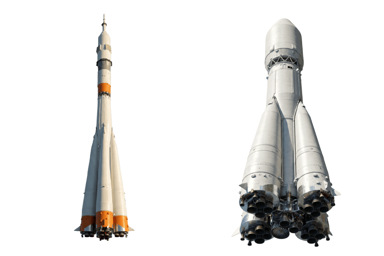 Шаблон реалистичной ракеты png