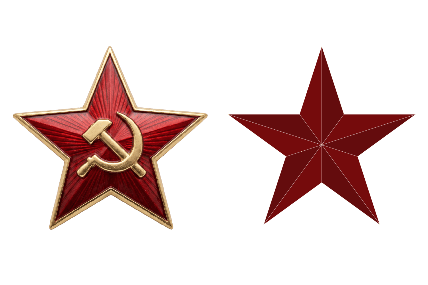 красная звезда стикер 9 мая символ победы на прозрачном фоне