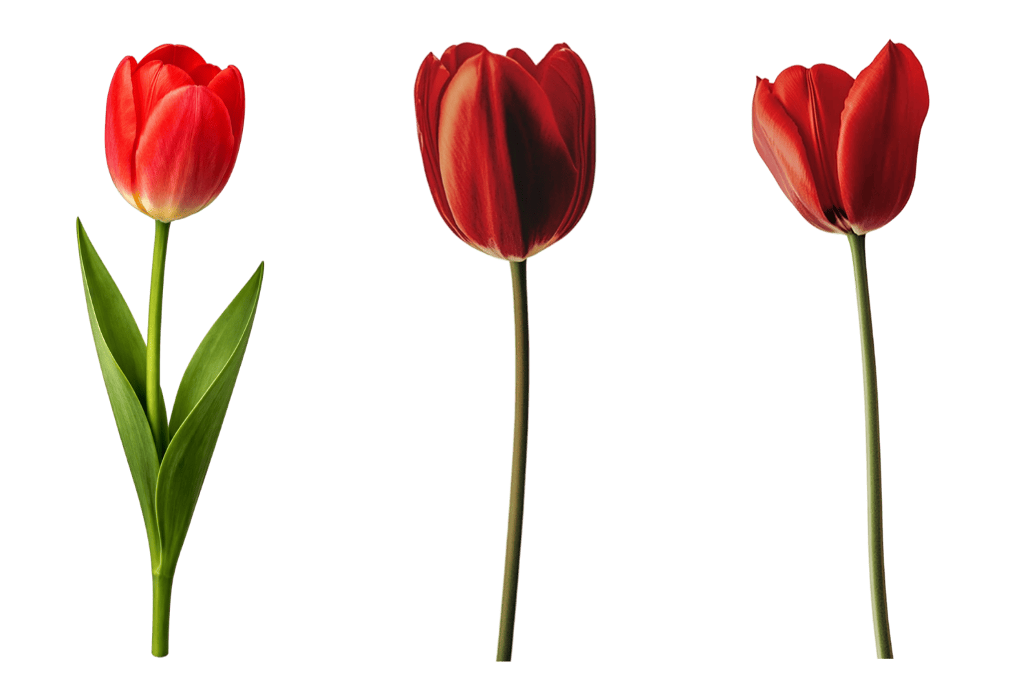 красный тюльпан стикер для 9 мая на прозрачном фоне цветы день победы