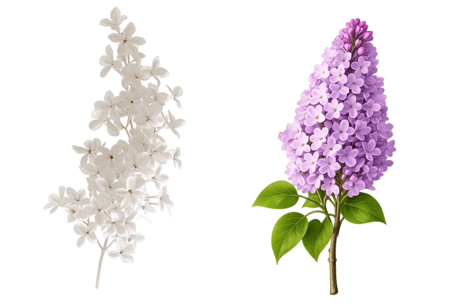 сирень стикер на прозрачном фоне для дизайна 9 мая и праздничных открыток