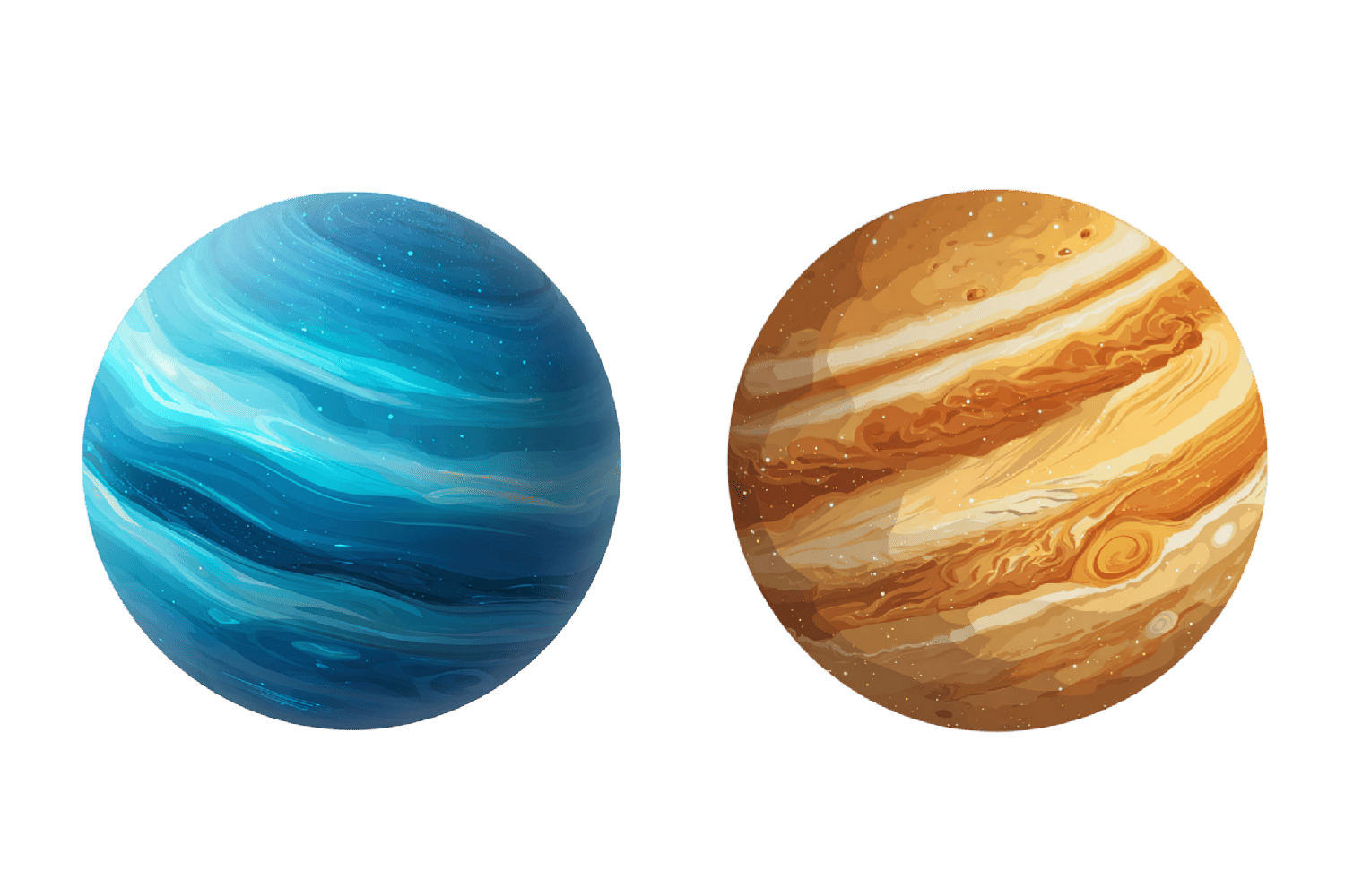 Шаблон планет png