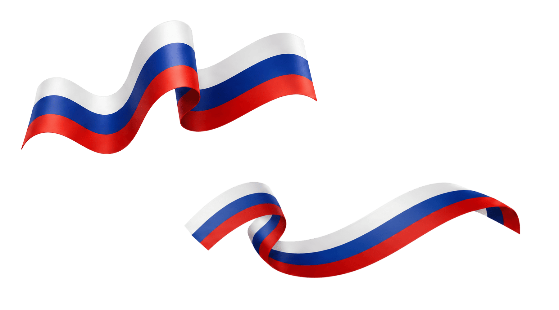 PNG-элемент лента триколор