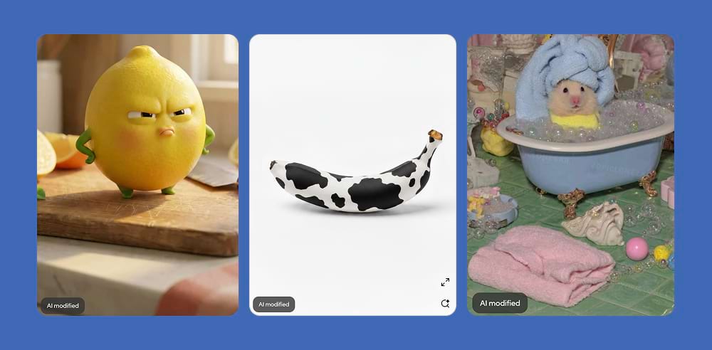 Пометки об AI-контенте на Pinterest