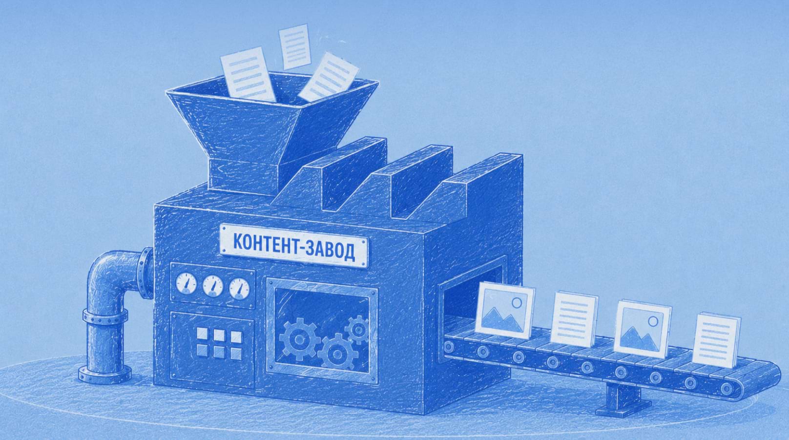Контент-завод с ИИ для SMM: как выстроить производство контента без потери качества