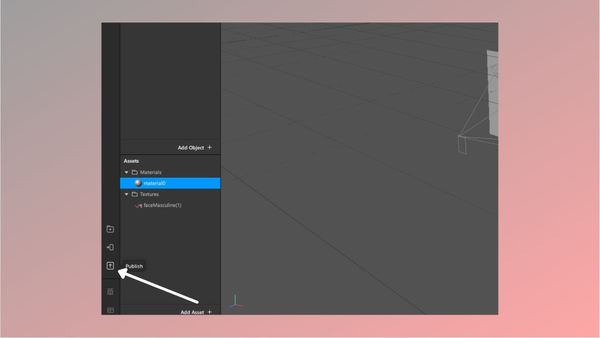 Этой кнопкой мы загрузим файл на специальный сайт для масок в Фейсбуке