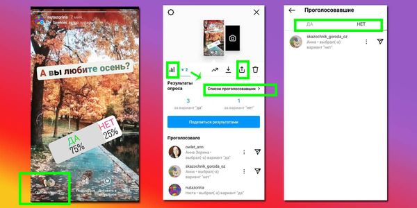 Зайдите в Историю и внизу увидите тех, кто ее посмотрел. Нажав на них, откроется статистика