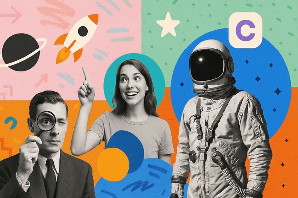 Создаем космический контент в Холсте: посты в стиле Дня космонавтики и не только